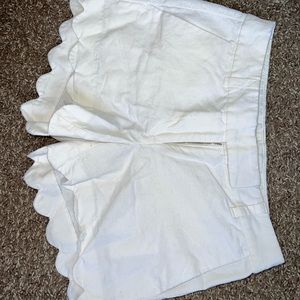 J. Crew White Shorts
